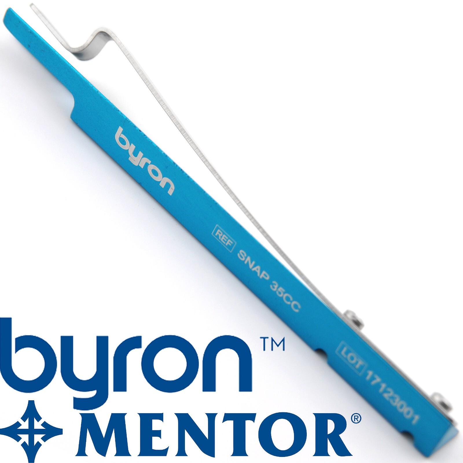Byron / Mentor Ref: 35cc Snapper for 35 cc Syringe Blue by Johnson & Johnson