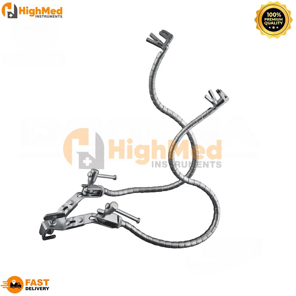 Leyla Self Retractor Brain Retractor Set Two Arms Orthopedic Surgical Instrument