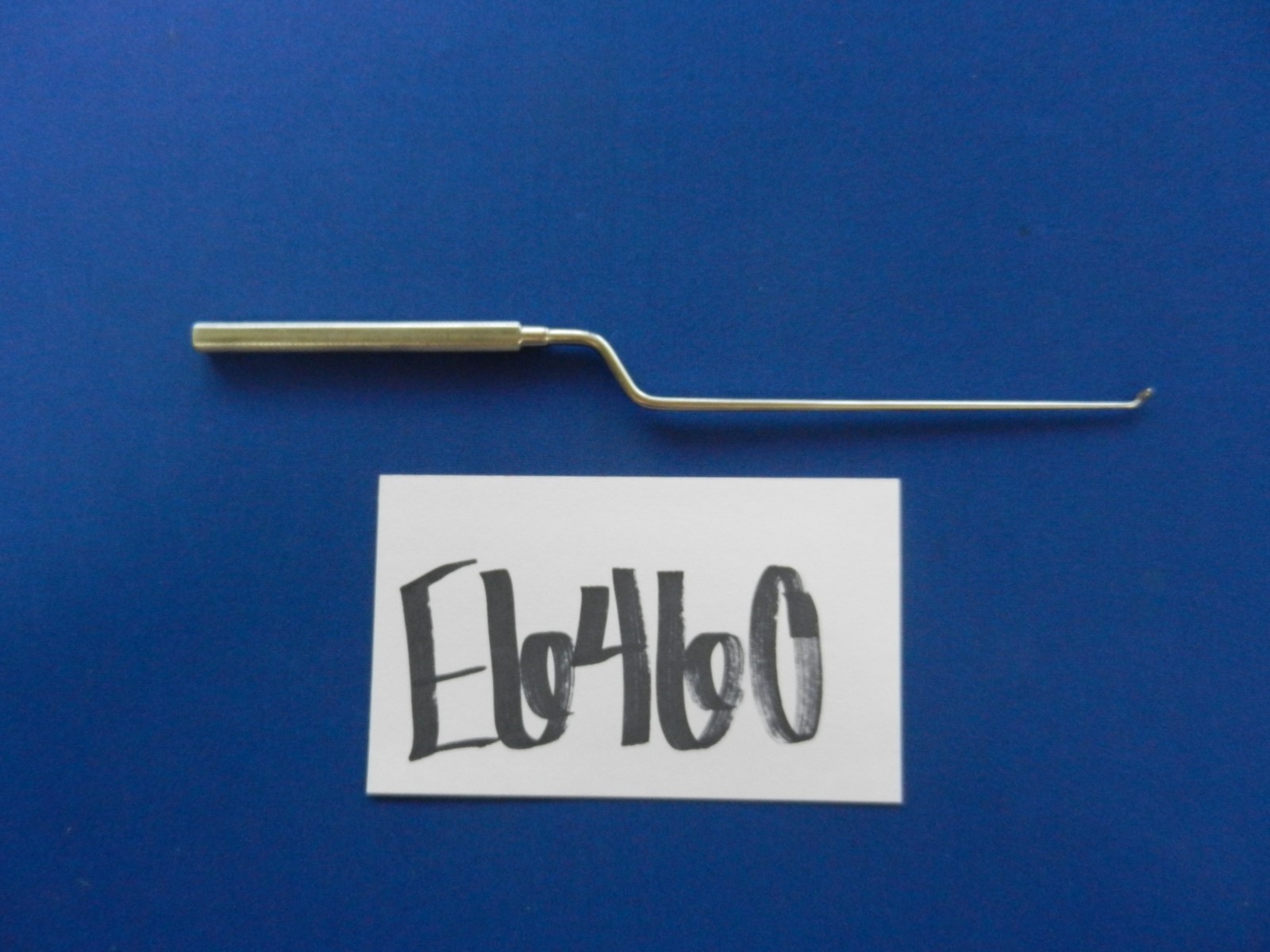 E6460 Codman 80-1347 Hardy 45 Degree Right 3.0mm Bayonet Curette 24.1cm Long