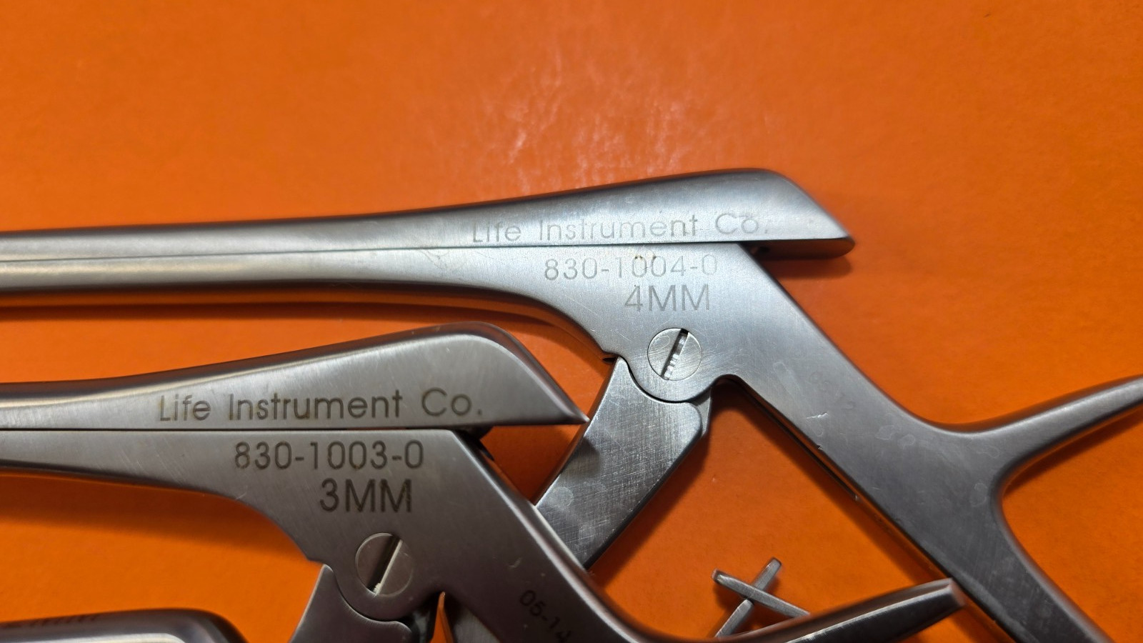 Life Instruments 830-1002-0 Neuro/Spine Kerrison Rongeurs 2, 3,4mm Set 10″