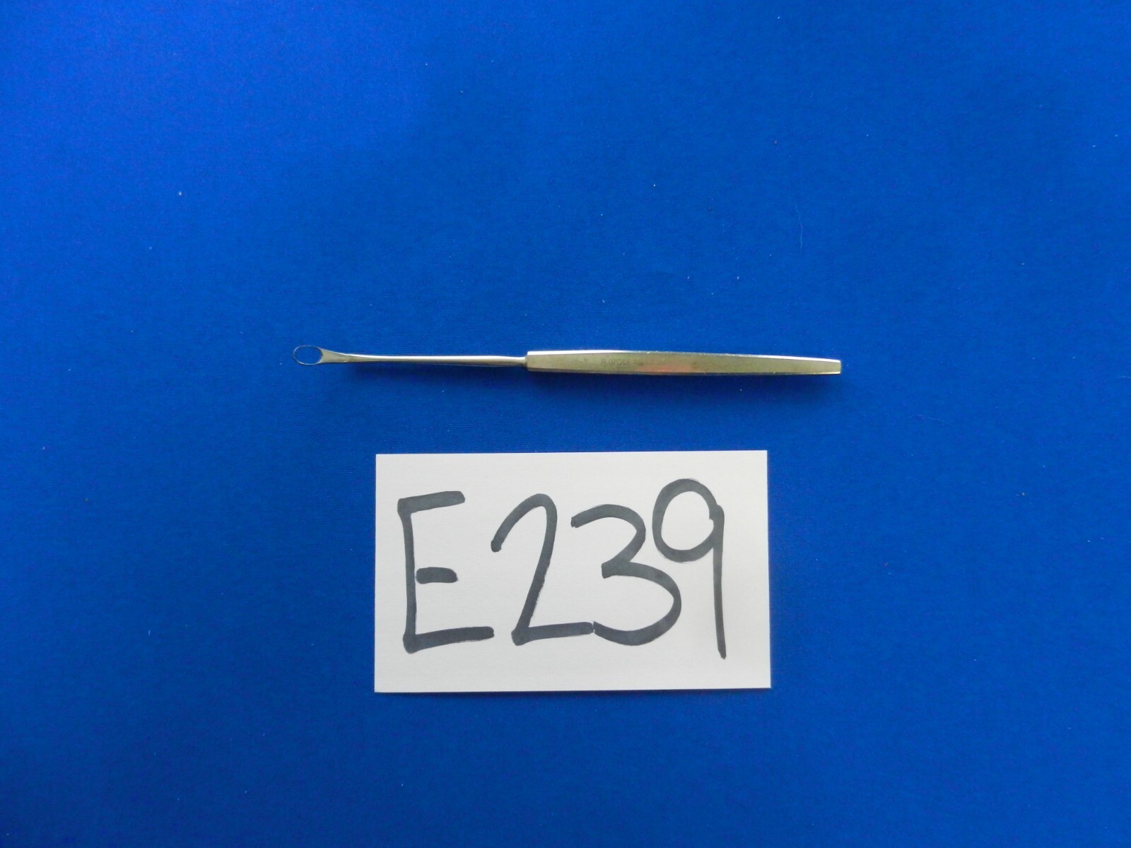 E239 R. Wolf Antrum Upward Curved Curette 17.5cm Overall Length 8211.94