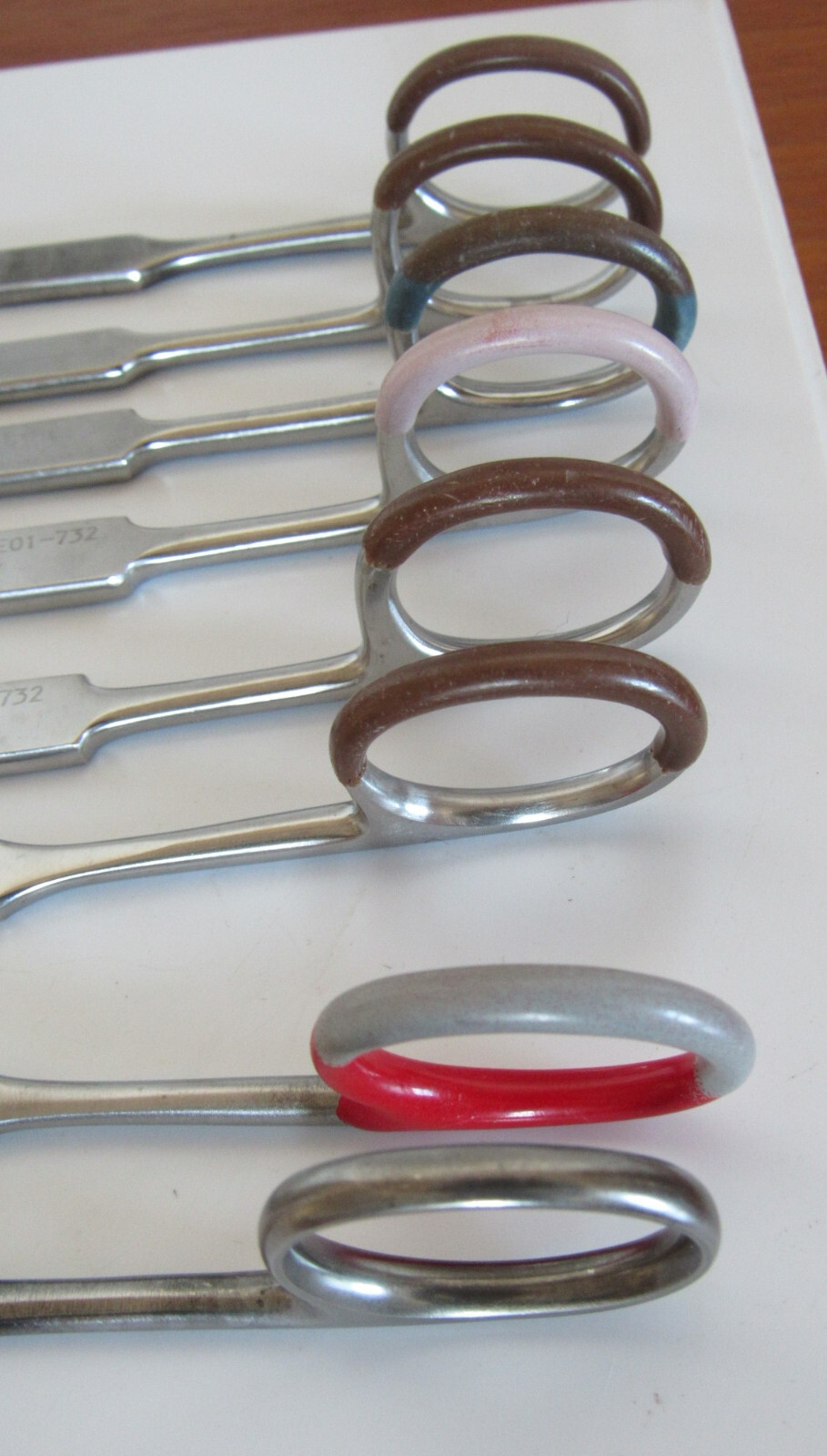 Lot of 8 GSource 34.2280 BBM RE01 Pilling 44-2219 Meyerding Finger Retractor