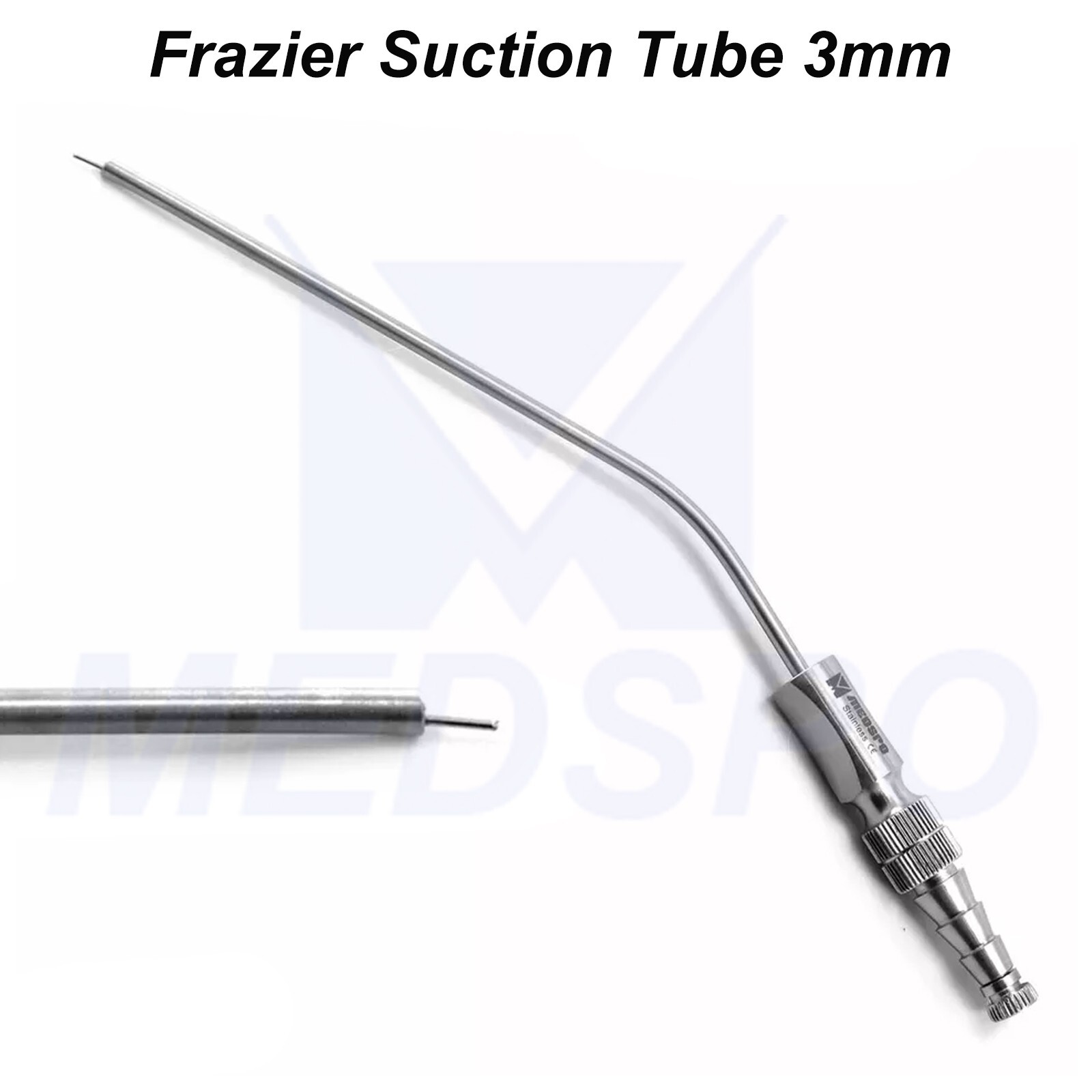 Medical Frazier Suction Tube 3mm Surgical Aspirator Diagnostic Instruments CE