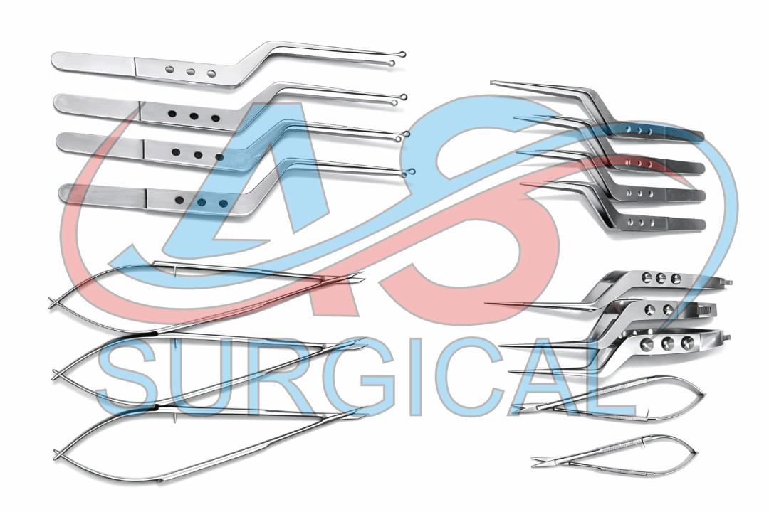 Kamiyama Micro neuro surgery instruments set 20pcs surgical instruments