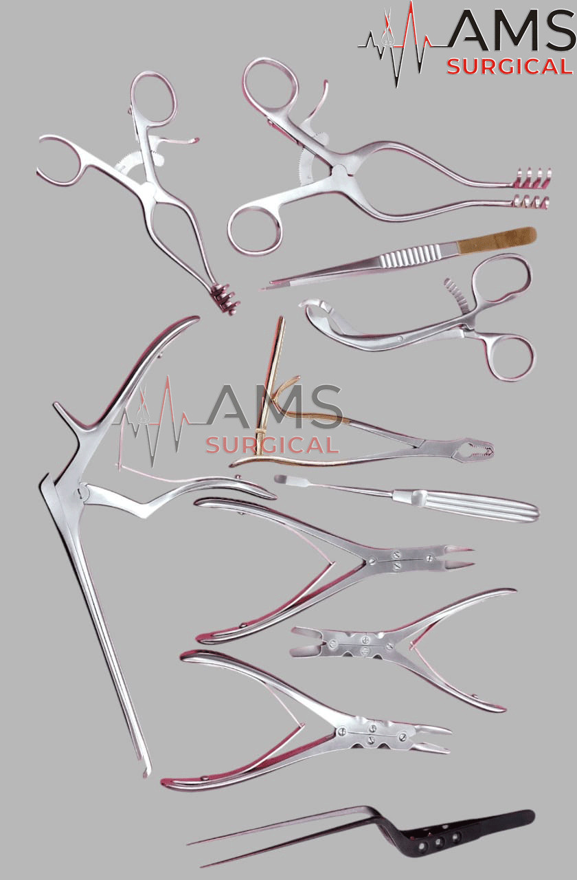 Basic Orthopedic Spine Surgery instruments Set Of 10 Pcs
