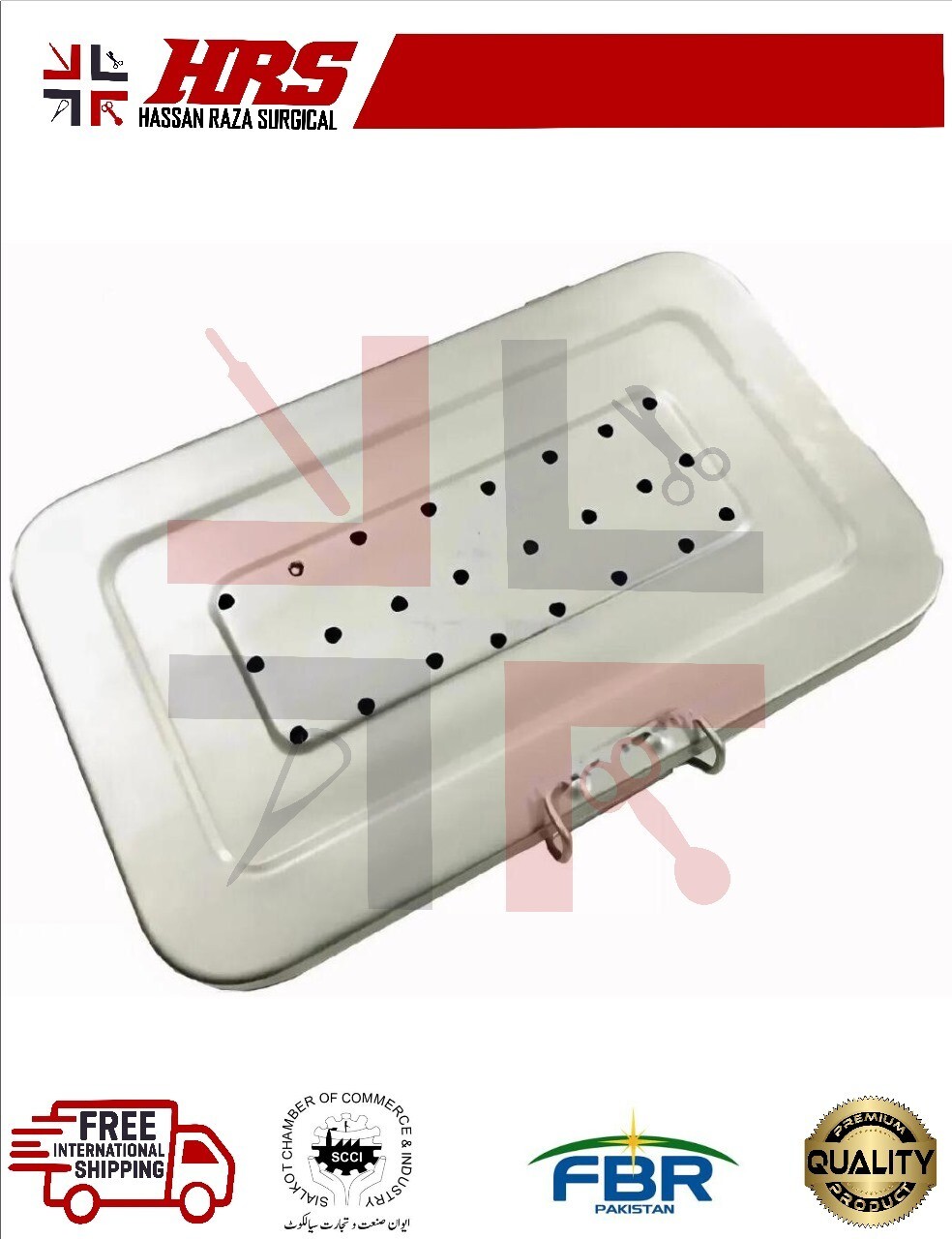 Basic Hand Surgery Set of Micro Surgical Instruments With case