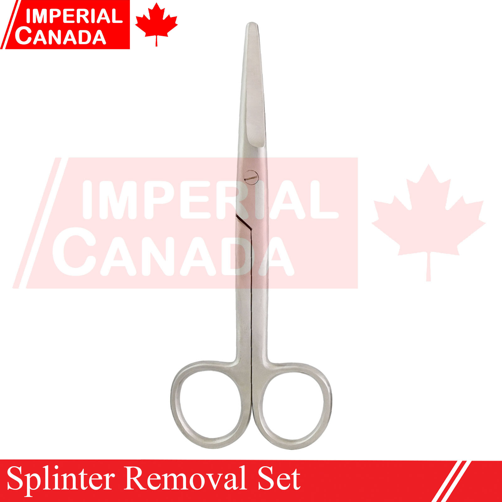 Splinter Removal Set 4 Pcs Scissors Forceps Hemostat Lancent Instruments DS-1958