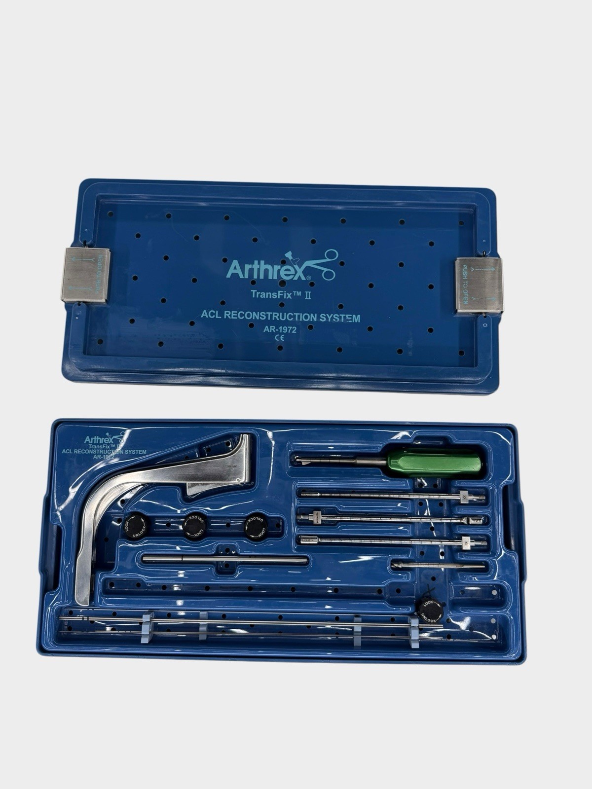 Arthrex TransFix II ACL Reconstruction System AR-1972 Complete Instrument Set
