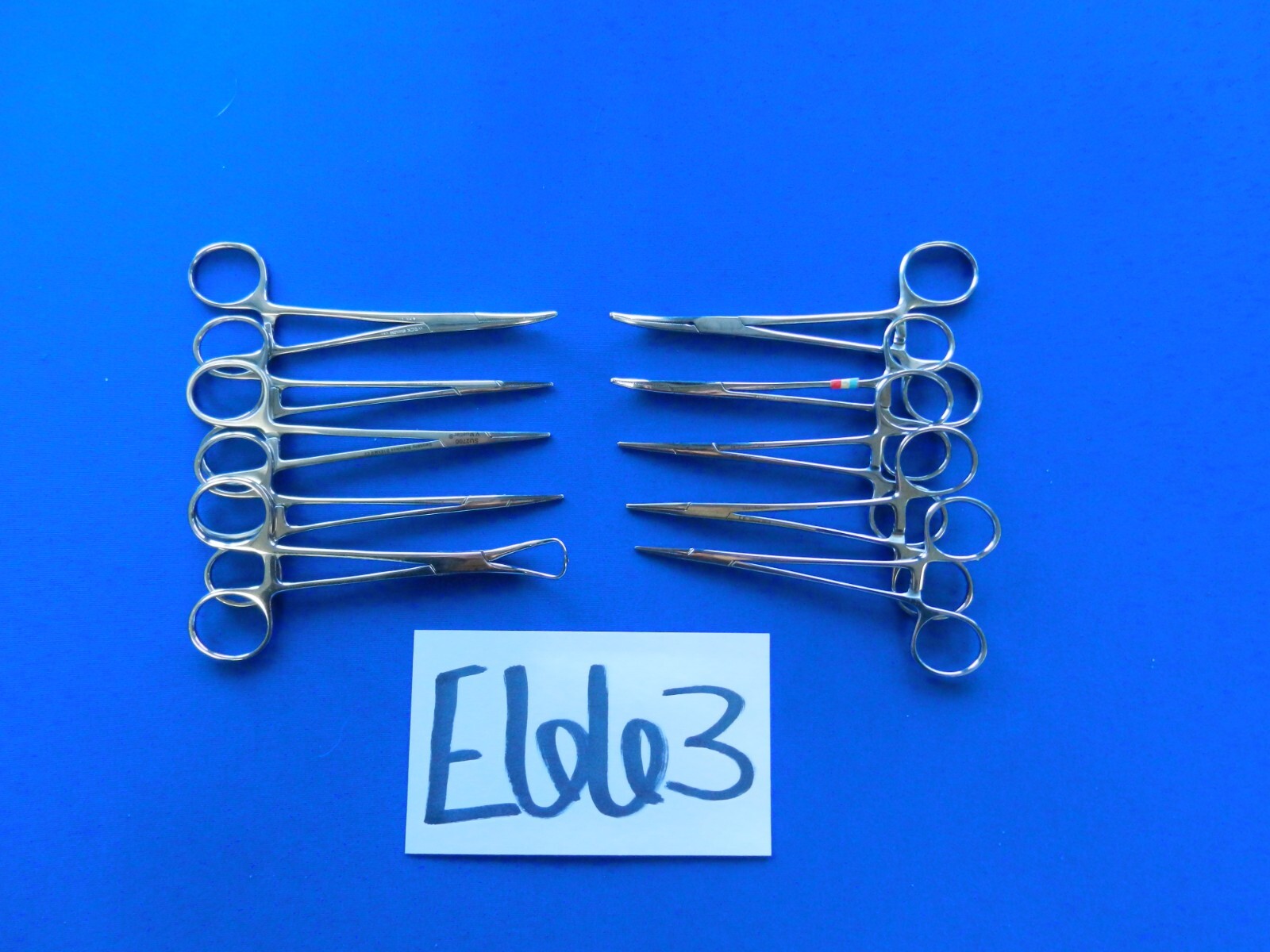 E663 Symmetry V. Mueller Codman Lot of 10 Forceps 12-14cm Overall Length