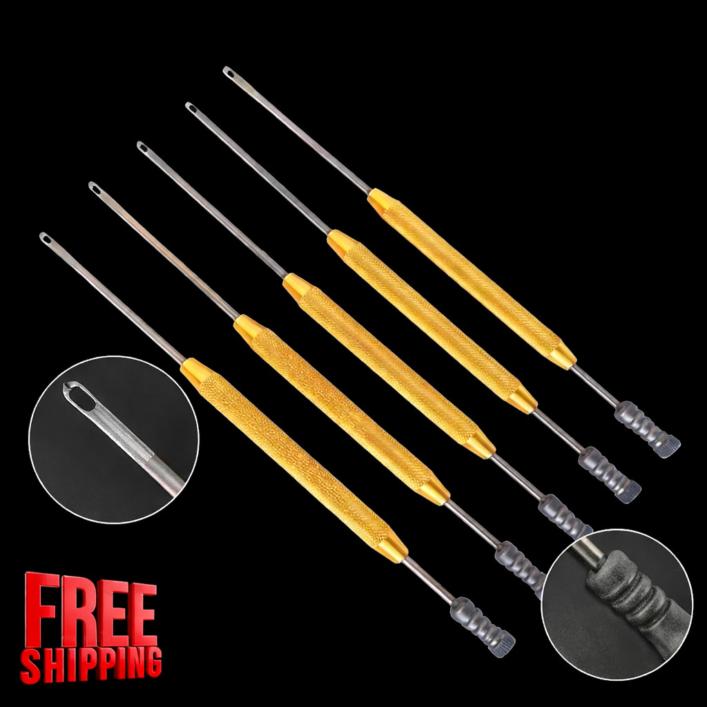 5pcs Freer Septum Periosteal Elevator With Suction 2.5mm, 19cm (7½”) ENT