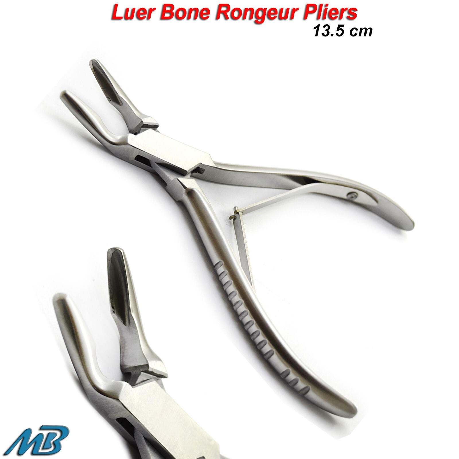 Orthopedic Luer Bone Rongeur Pliers Surgical Debulking Double Spring Pliers