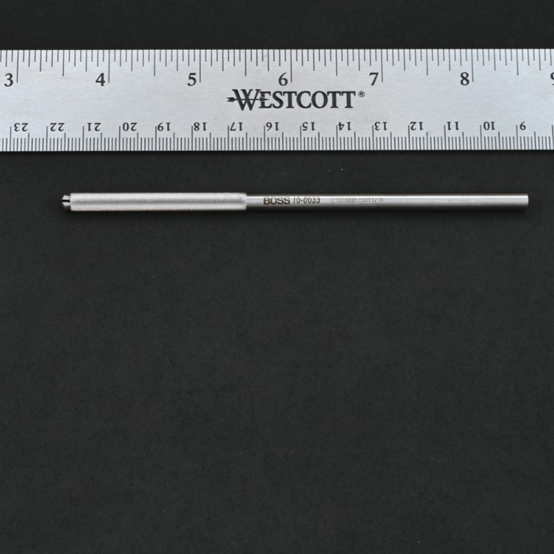 Boss 10-0033 Beaver Type Knife Handle Round Knurled 5 in Surgical