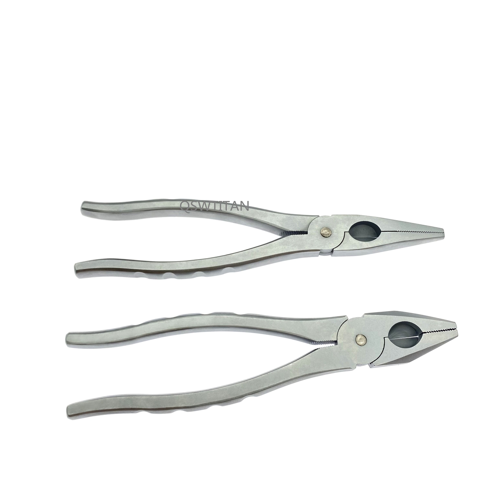 Orthopedics Nice Flat Nose Pliers with Serrated Jaws Veterinary bone tools