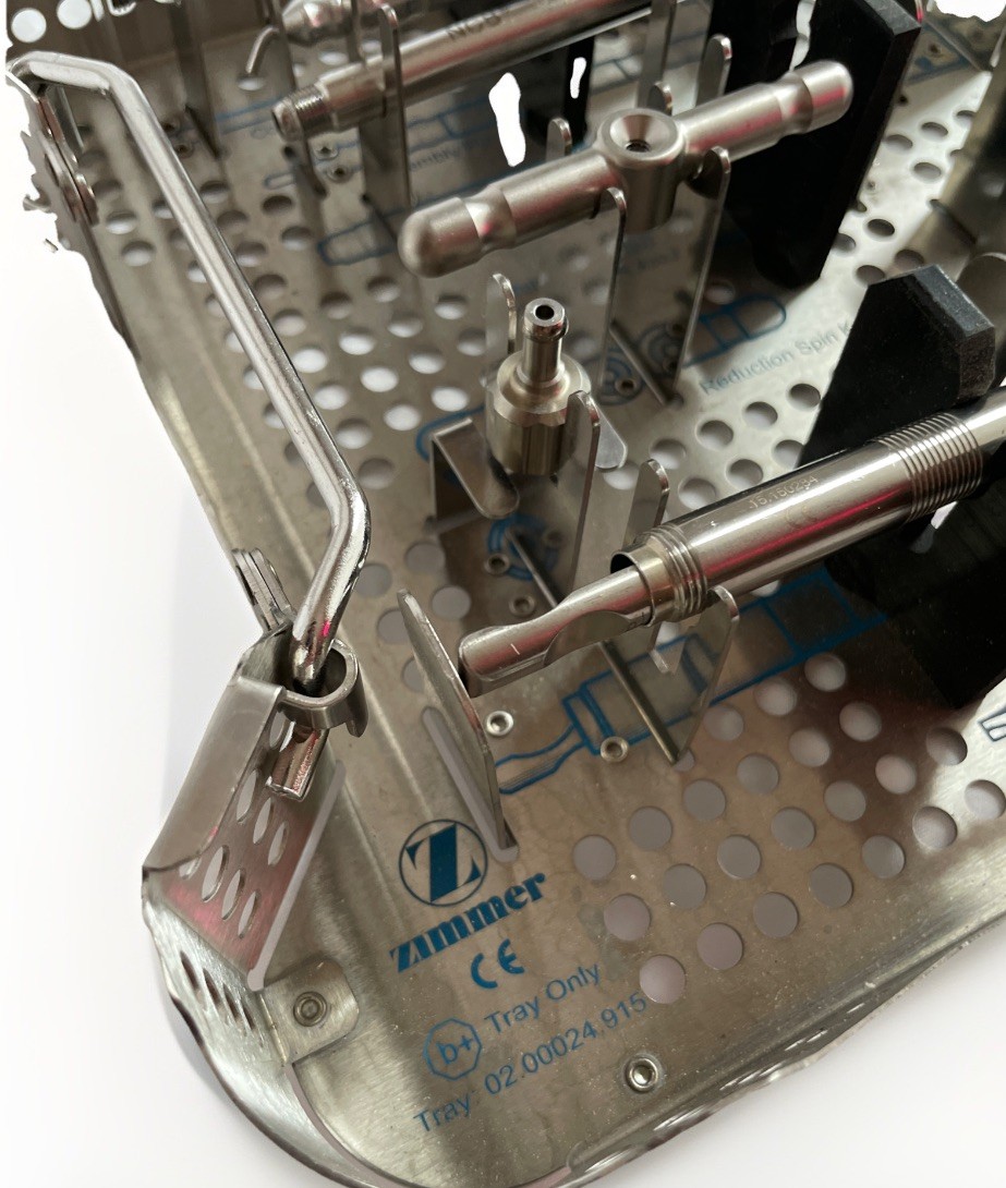Zimmer NCB Polyaxial Locking Plate Instruments Sterilization Tray 02 00024 915
