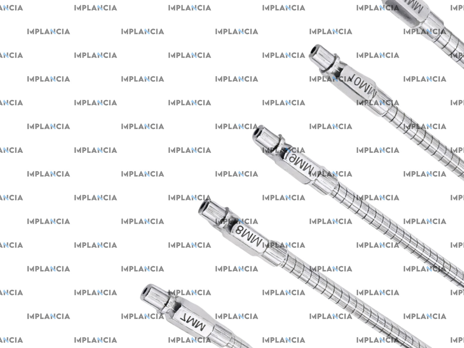 Cannulated Flexible Reamers Set 6-12mm Intramedullary Reamer Kit 7 Pcs SS 316L
