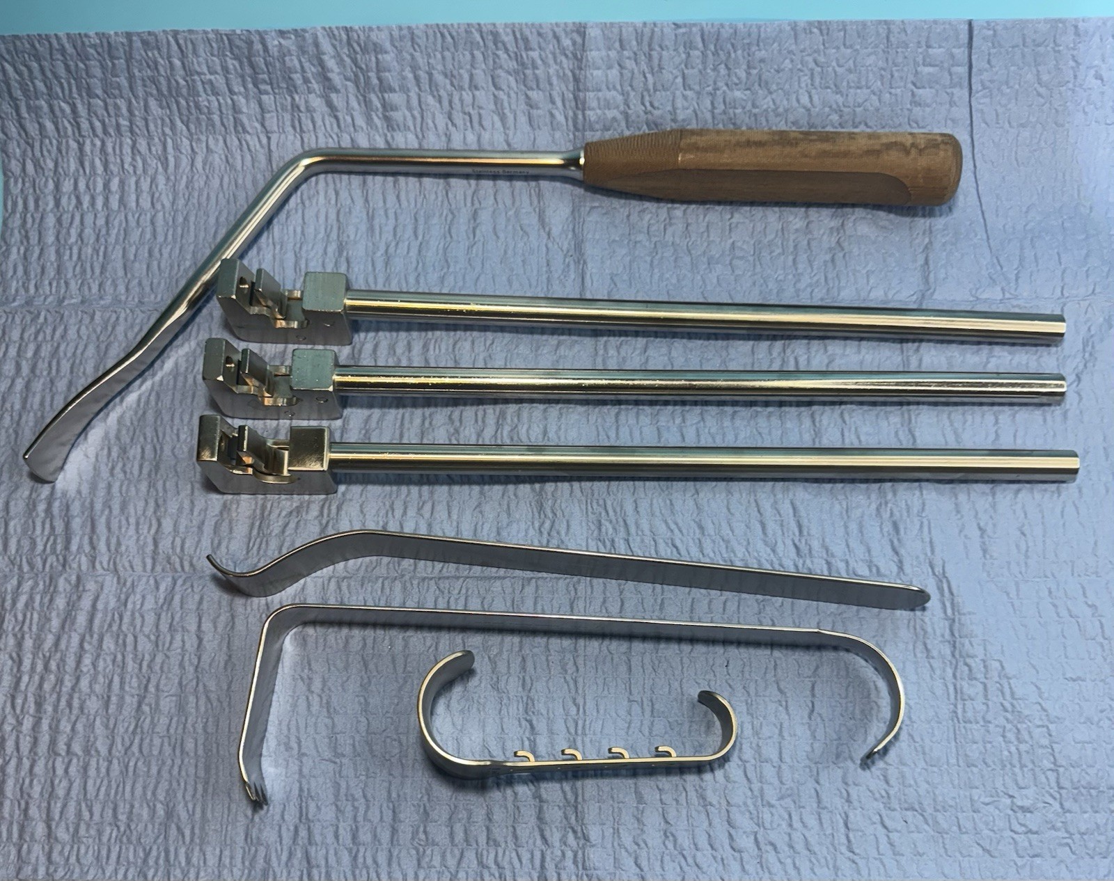 7 Piece Codman Aesculap Retractors