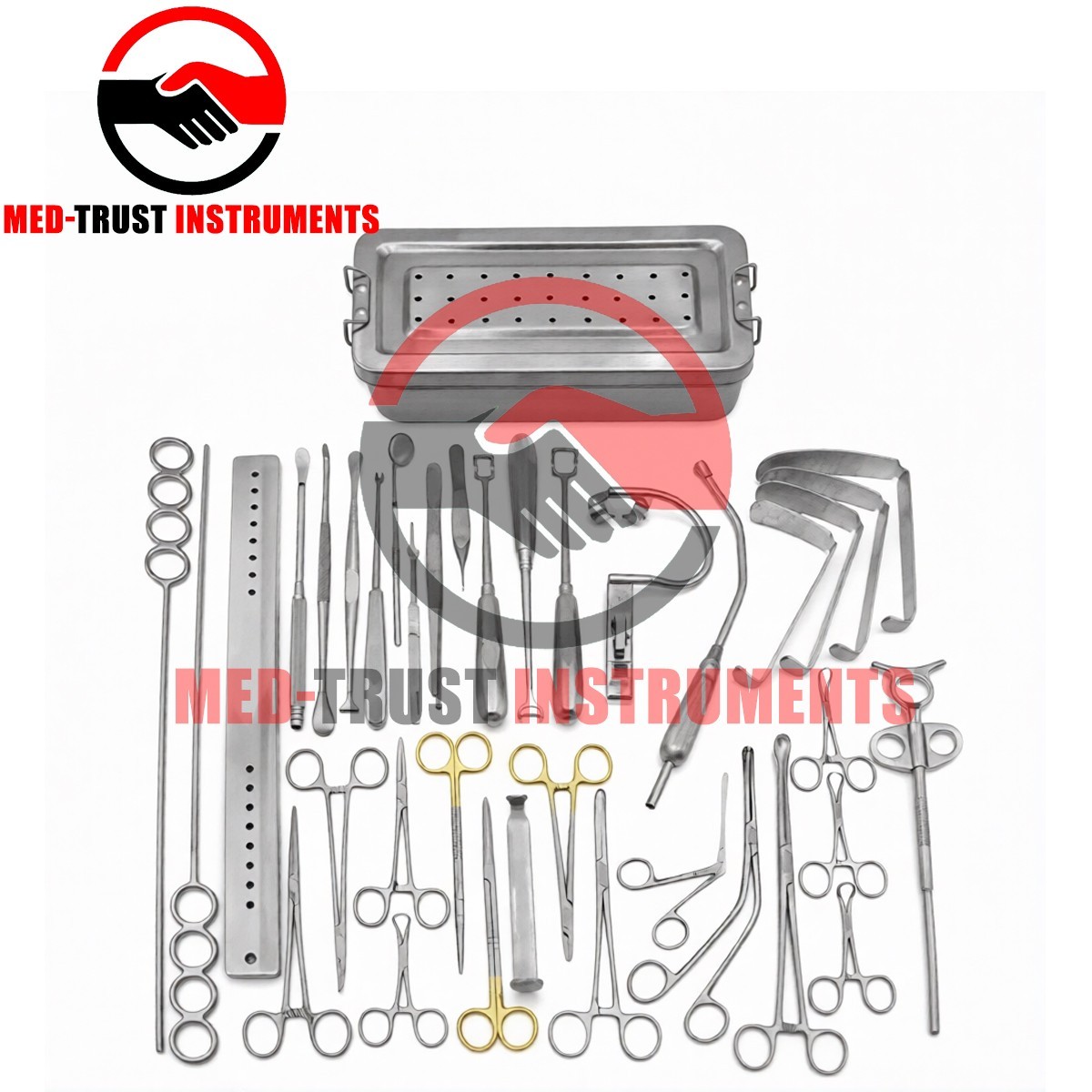 Tonsillectomy and Adenoidectomy 30 Pcs Set Surgical Instruments High Quality
