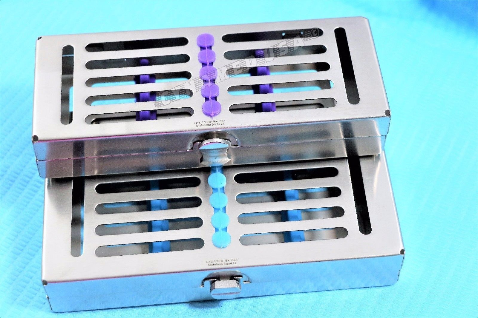 DENTAL SURGICAL AUTOCLAVE STERILIZATION CASSETTES FOR 7 & 5 INSTRUMENTS-GERMAN