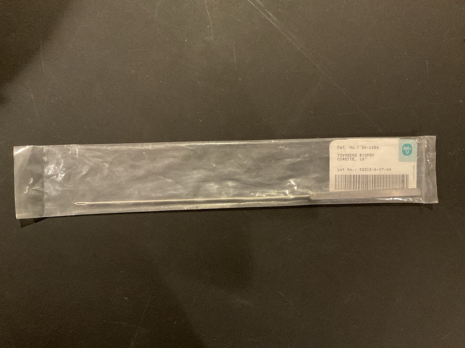 Miltex 30-1384 Townsend Biopsy Curette 12”