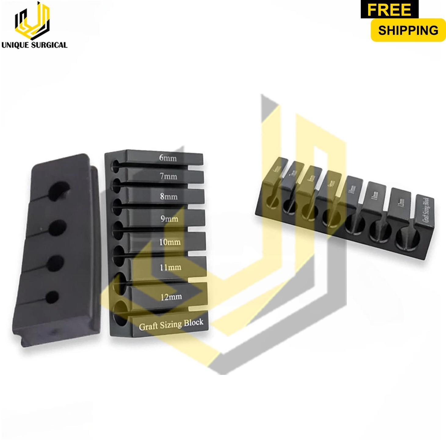 ACL PCL Graft Sizing Block Instruments For ACL PCL Premium Quality