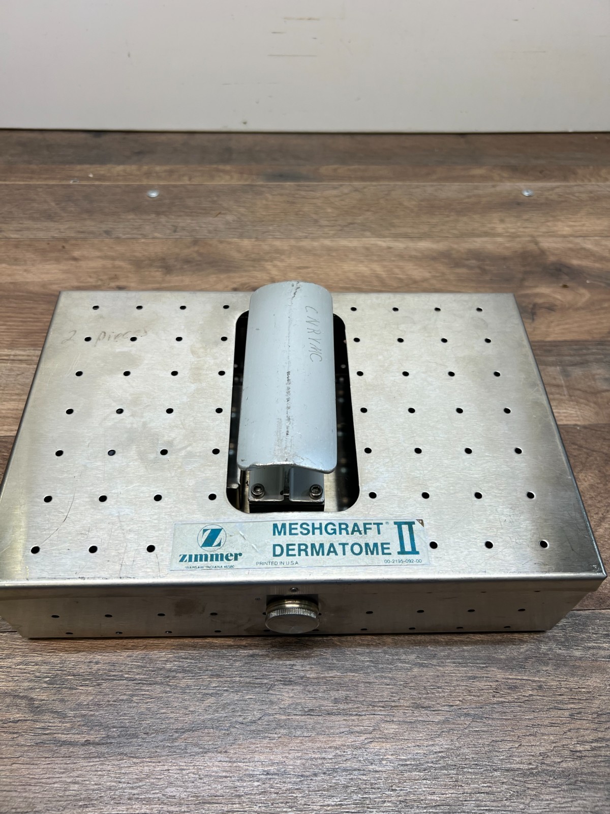 Zimmer 2195-01 Meshgraft II Skin Graft Unit