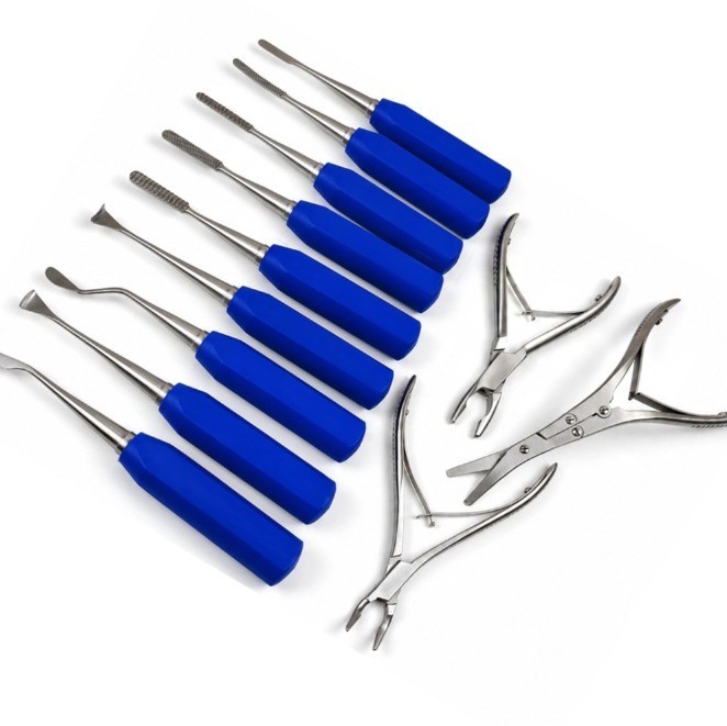 Rhinoplasty Preservation Instruments Set | 13 Pcs Plastic Surgery | Nose Surgery