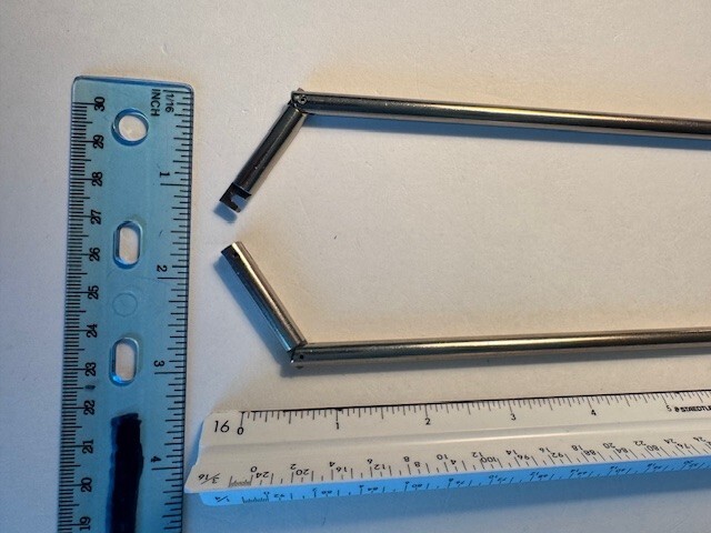 Instrument Stringer, Center Hinge Hook Lok Style, 10″x3″