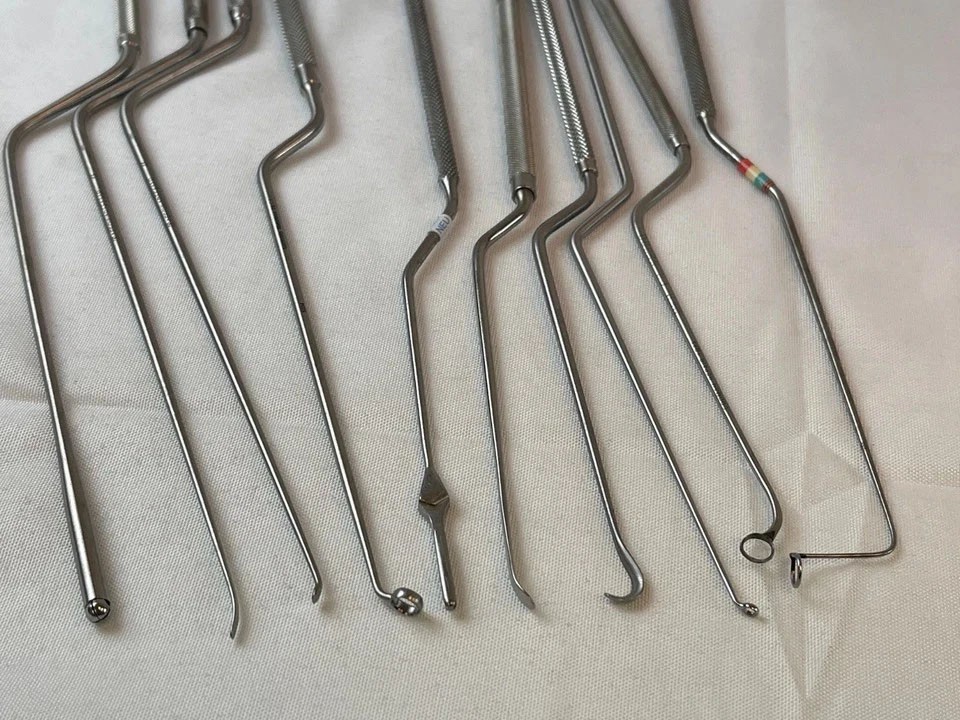 Codman Mizuho Aesculap Transsphenoidal Dissector Instrument Set without Case