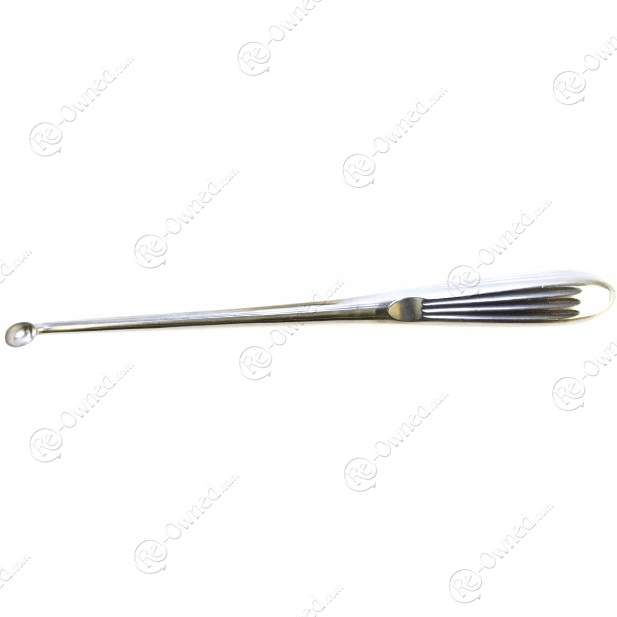 Brun Bone Curette Angled Cup 45 Degree Up 14mm Size 5 9in Length X:3676-00-08