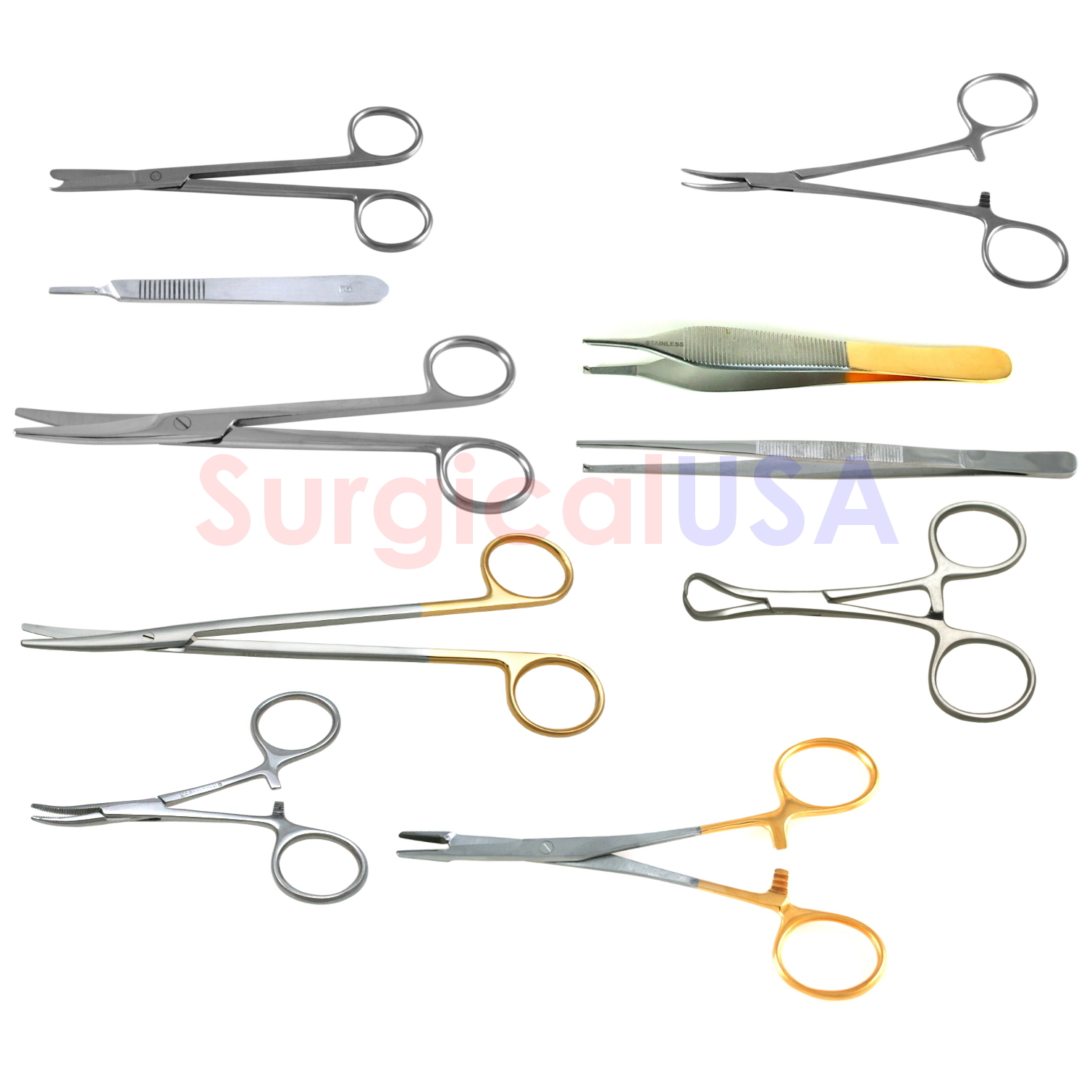 Suture Removal Kit of 15 Instruments Surgical Supplies at Value Price NEW