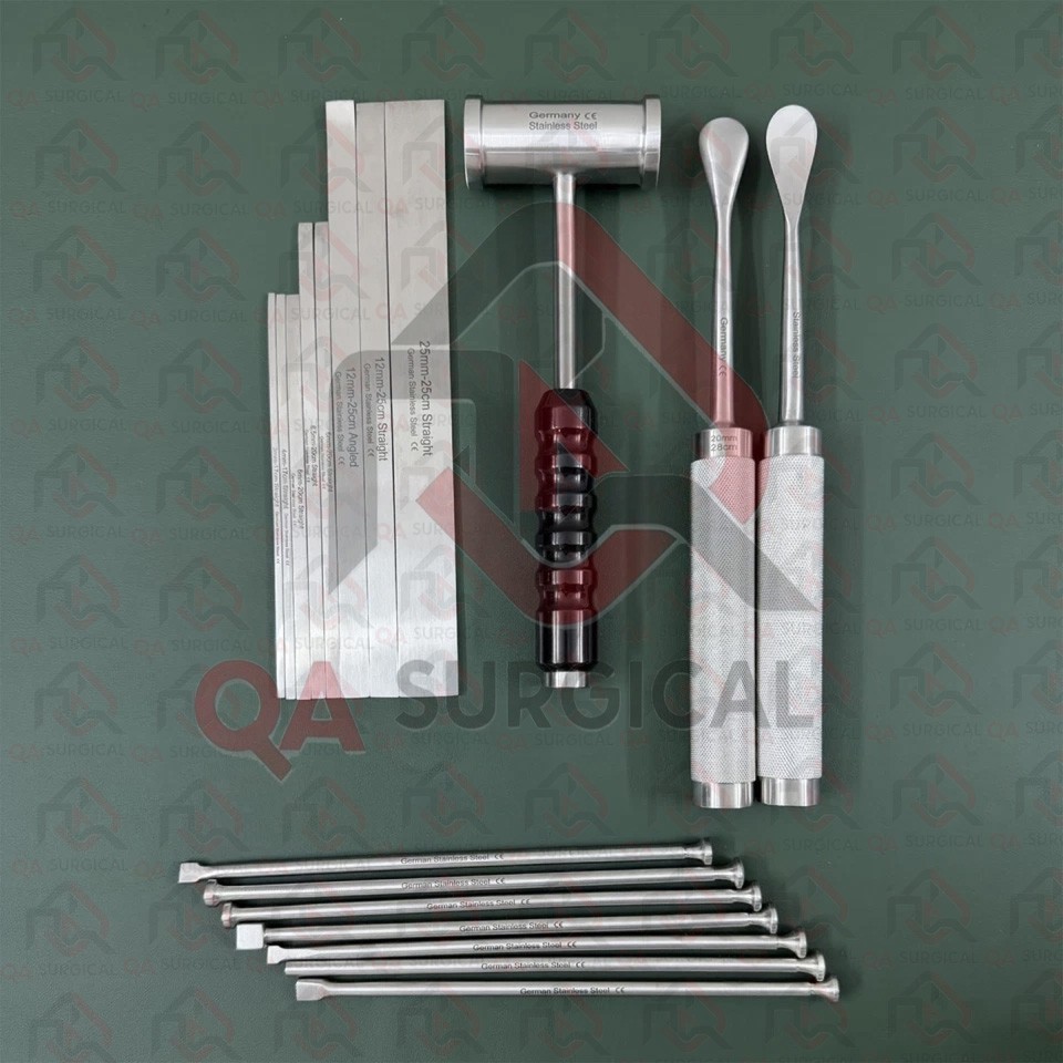 Orthopaedic Surgery instruments Set of 18 PCs major surgery instruments with ham