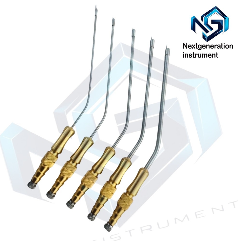 Frazier Suction Tube Set 5Pc 6-14FR Atraumatic Tip Surgical Stainless Instrument