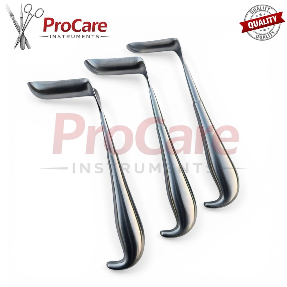 Hill-Ferguson Rectal Retractor 3 Pcs Set Small/Medium/Large Surgical Instruments