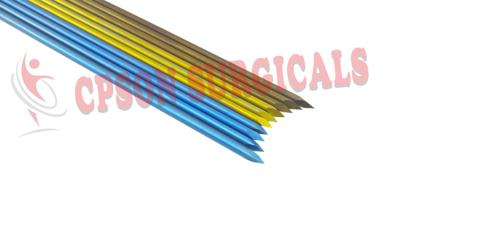Veterinary Positive Profile 6Inch K Wire TITANIUM (Lot of 50pcs) Instrument