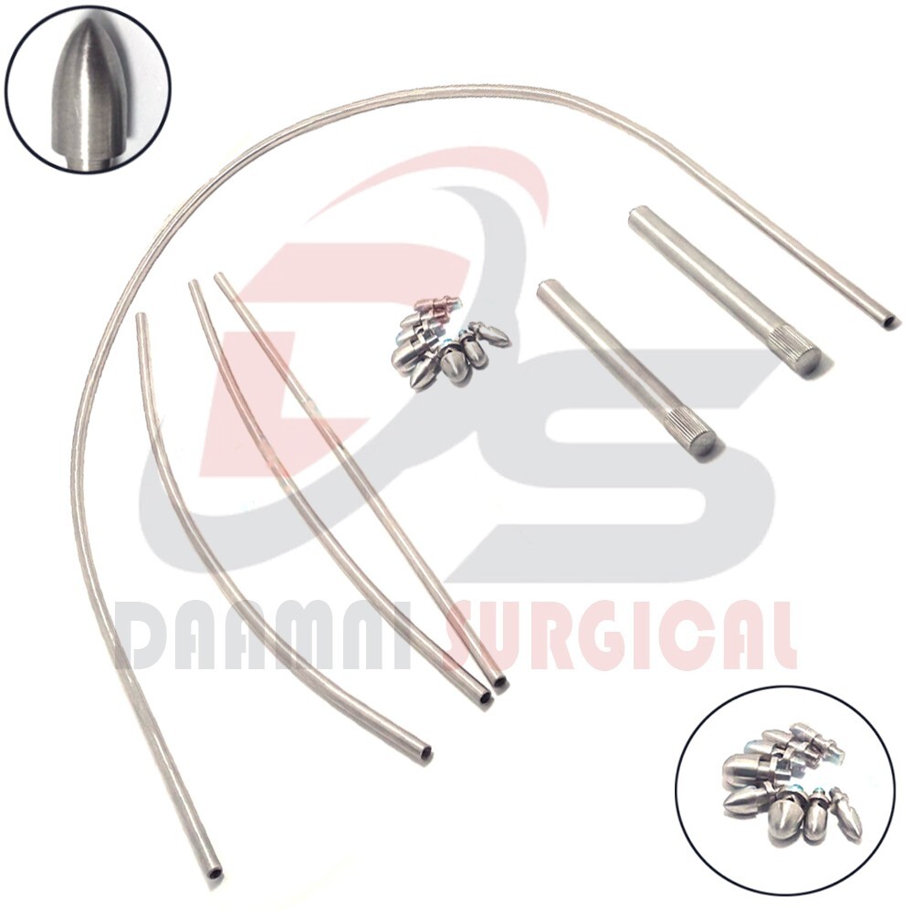 Vascular Set Fistula Tunneler Set of 11 PCs Orthopedic Surgical Instruments