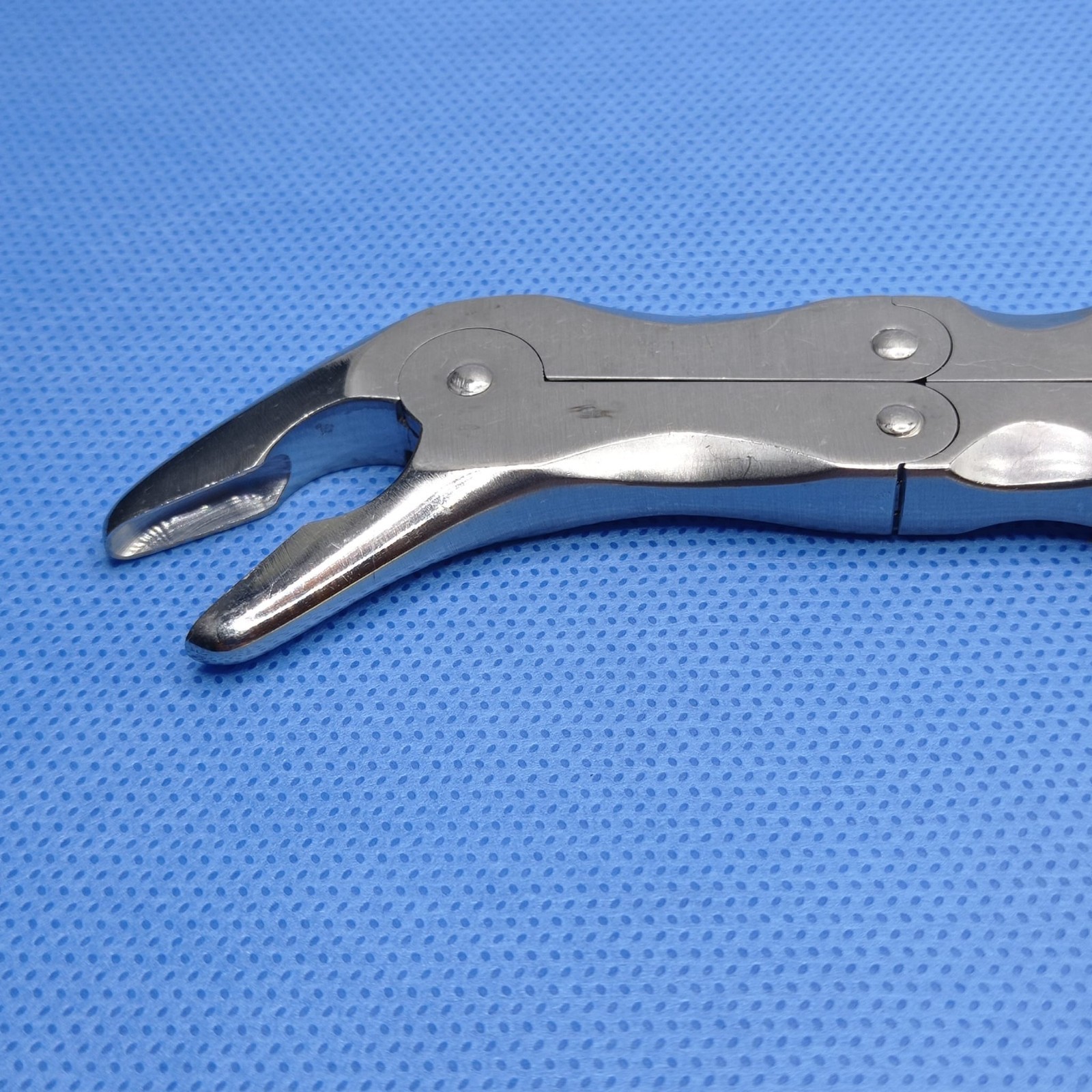 53-1133 Codman Stille-Luer Bone Rongeur, Angled, Double Action Jaw / 5mm Bite