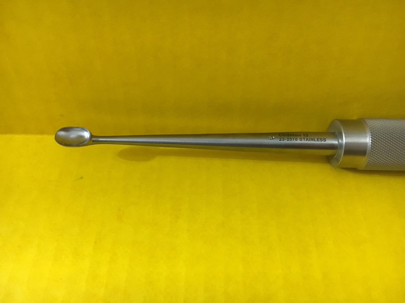 Codman Surgical Spinal Cobb Curette, #6, 11″ REF: 23-2578