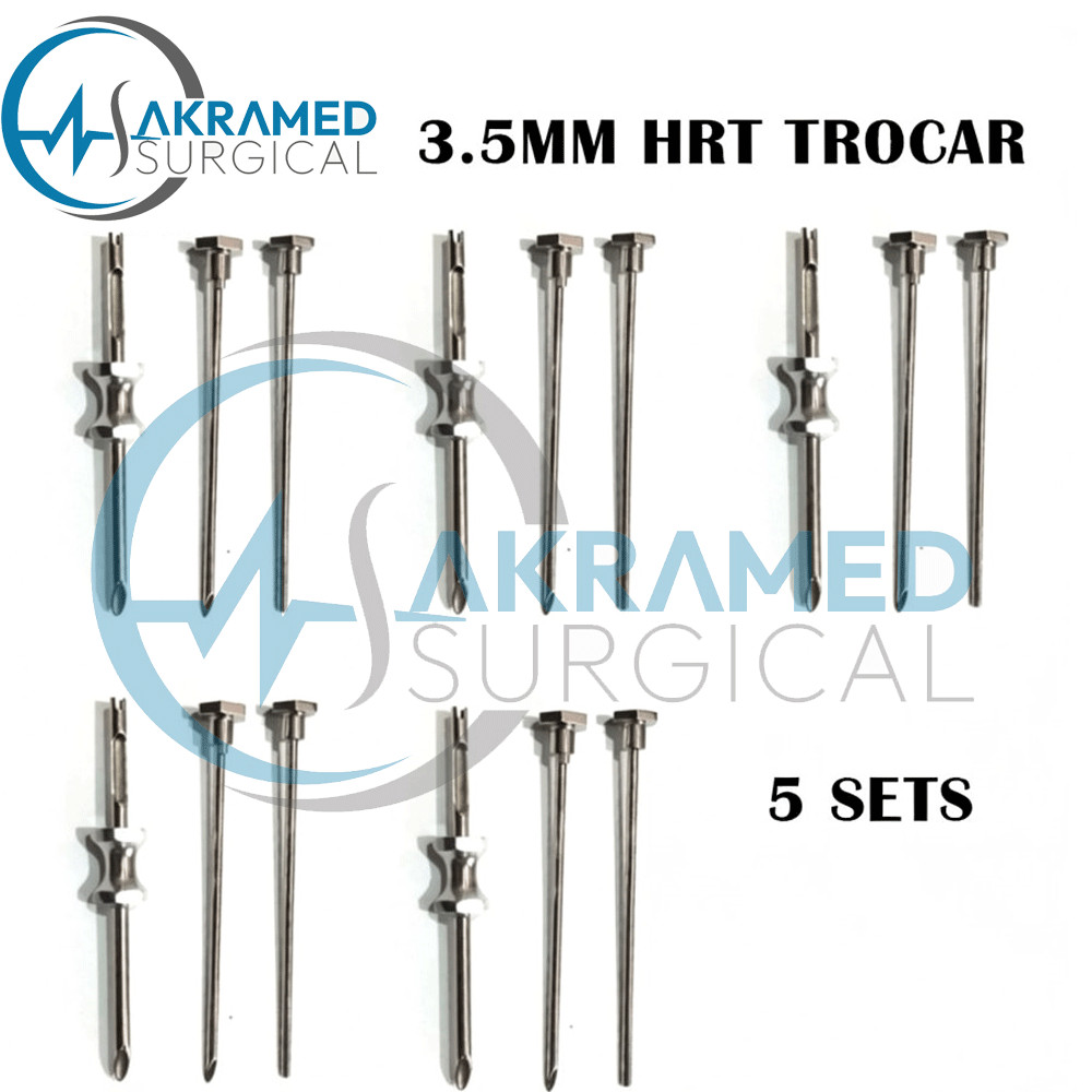 HRT Trocar 3.5mm Hormone Replacement Pellet Insertion Trocars 5 Sets