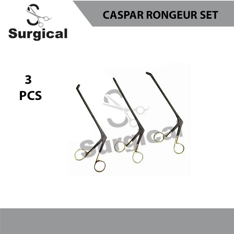 Caspar Intervertebral Disc Rongeur | Set of 3 Pcs | Orthopedic Spine Instruments