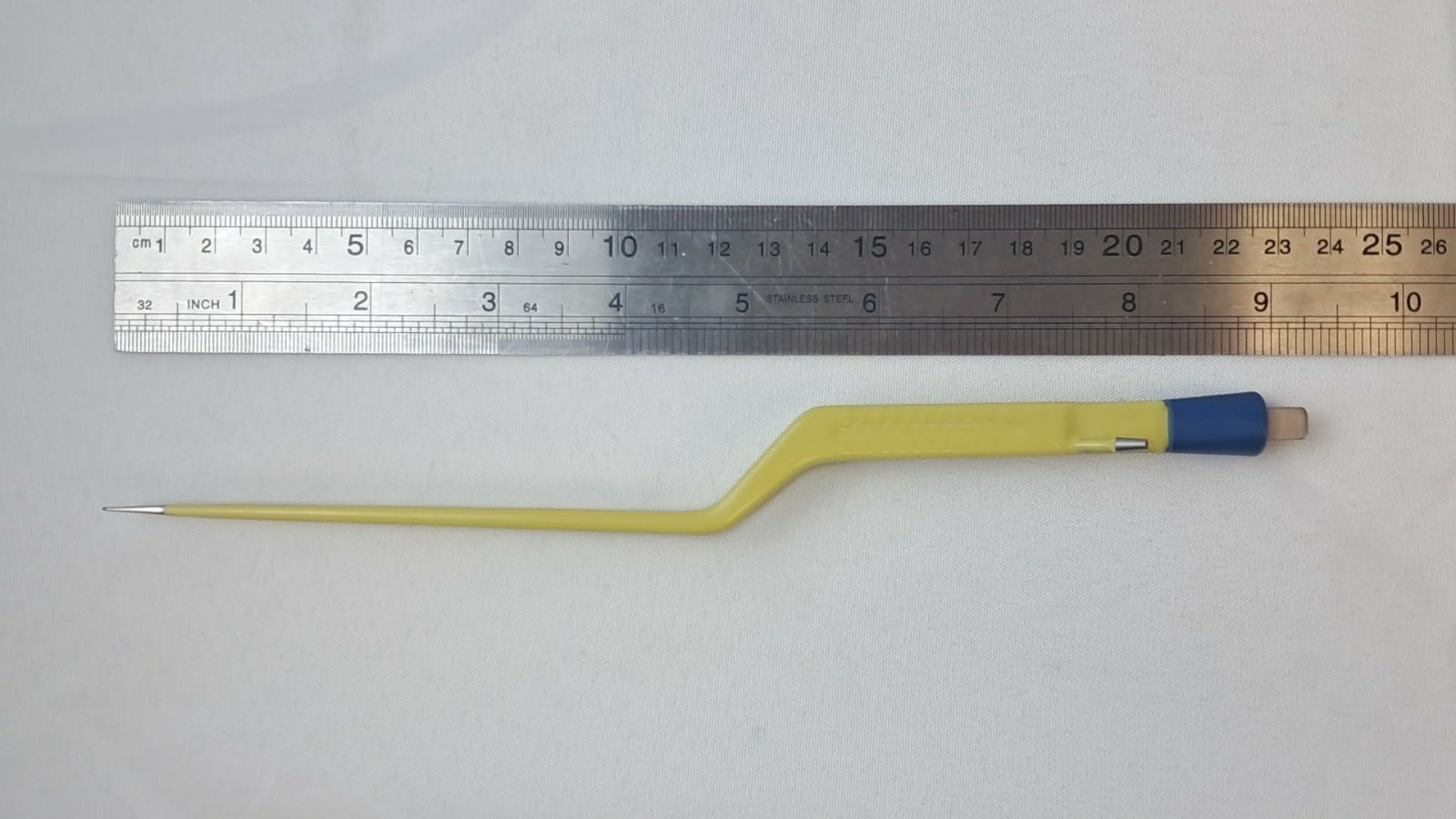 Aesculap GK847R Yasargil Bipolar Forceps 0.7 x 115mm w/ Irrigation Channel