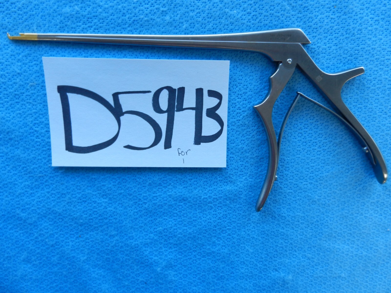 D5943 Aesculap Kerrison Orthopedic Rongeur 20cm Shaft FF661R