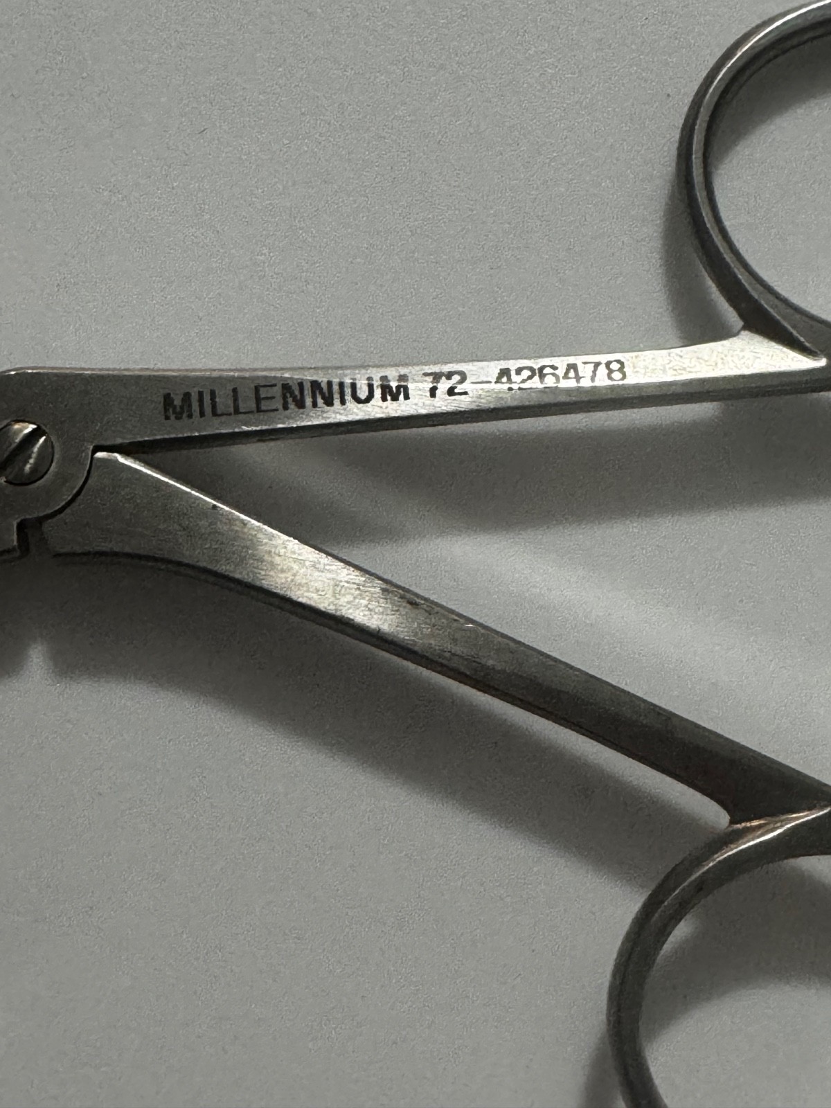 Millennium Micro Scissors Straight Single Action Jaw Model 72-462478