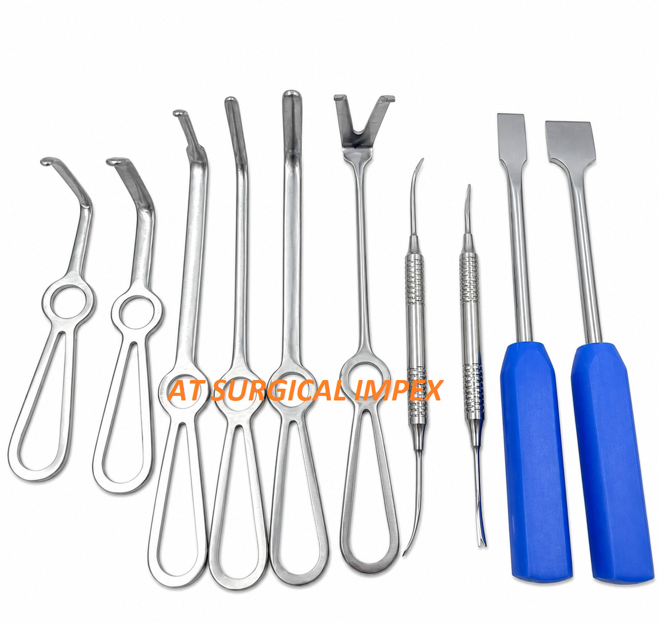 Minimally Invasive Orthognathic Surgery Instrument Set 10 Pcs Steel