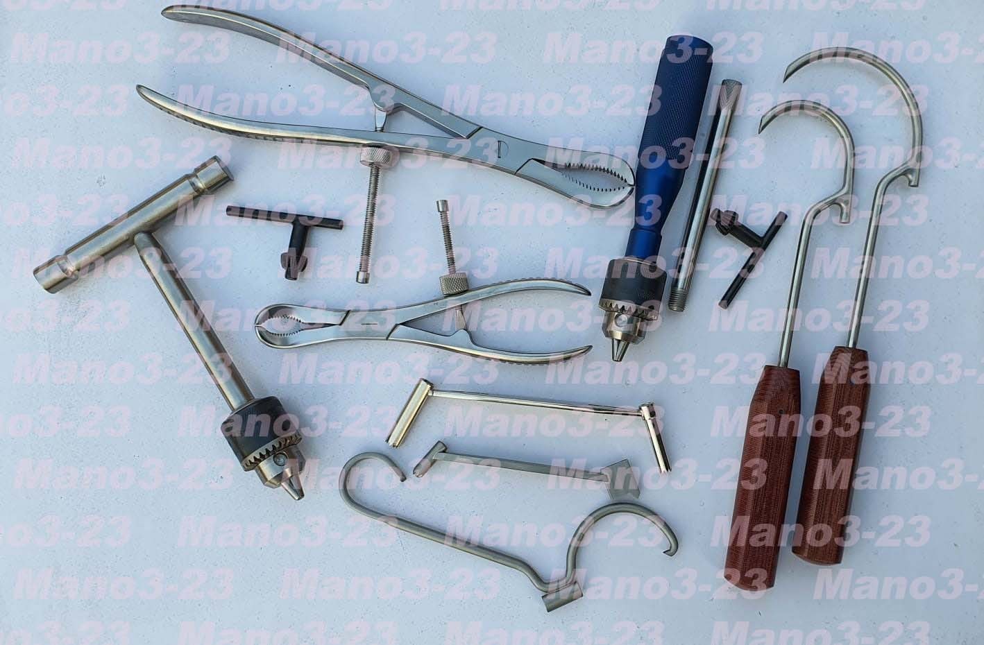 Orthopedic Veterinary Surgical High Quality Instruments Set of 9 PCS
