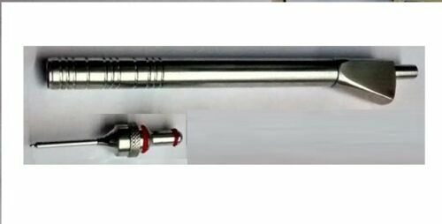SS I/A Irrigation Aspiration Handpiece Phaco Straight Tip Ophthalmic Eye