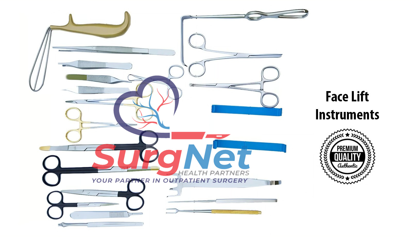 Face Lift Instruments Set of 21Pcs Face Surgery Instruments German Quality A+