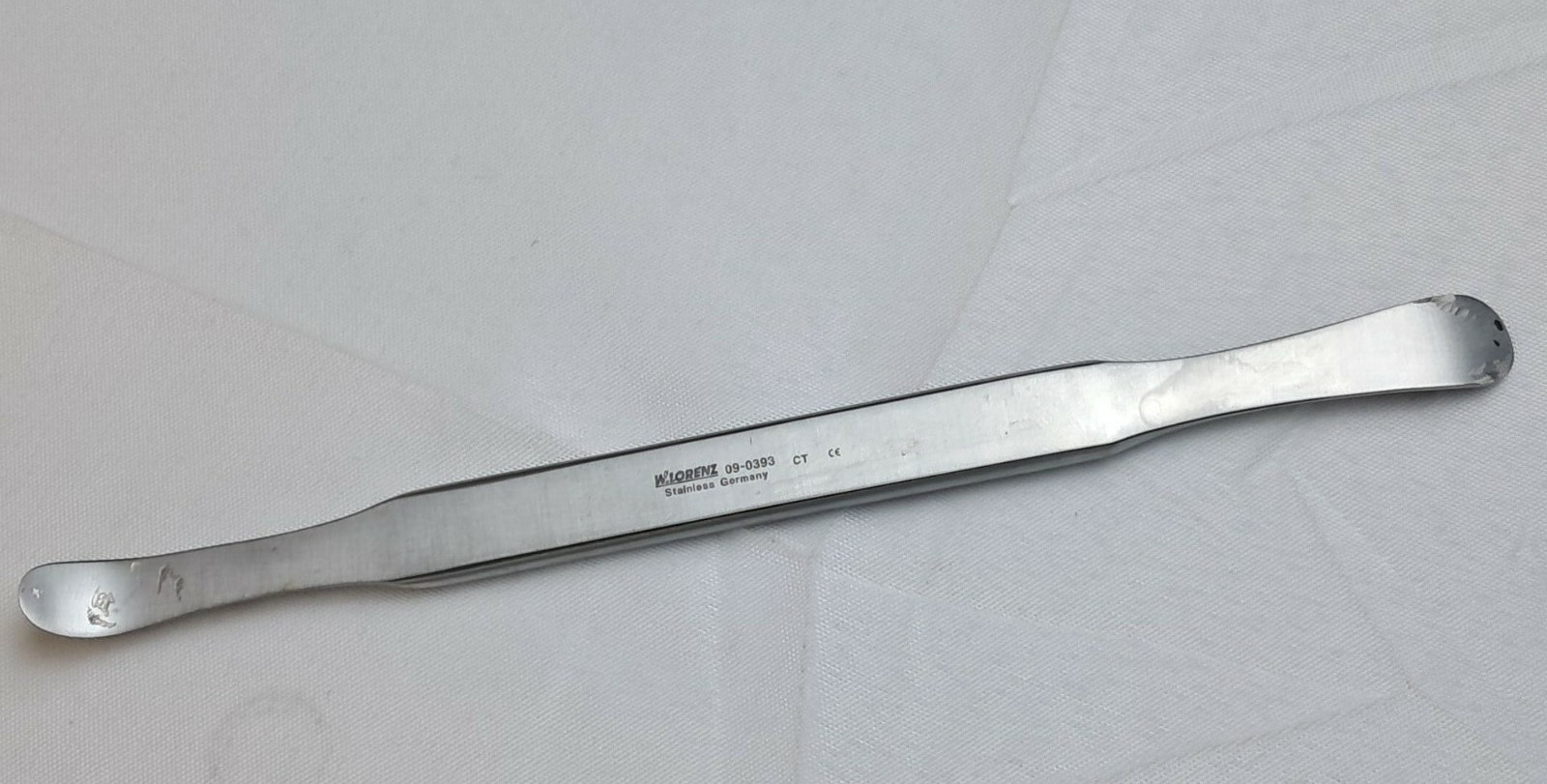 W. Lorenz 09-0393, Seldin ENT Surgical Periosteal Elevator, Flat