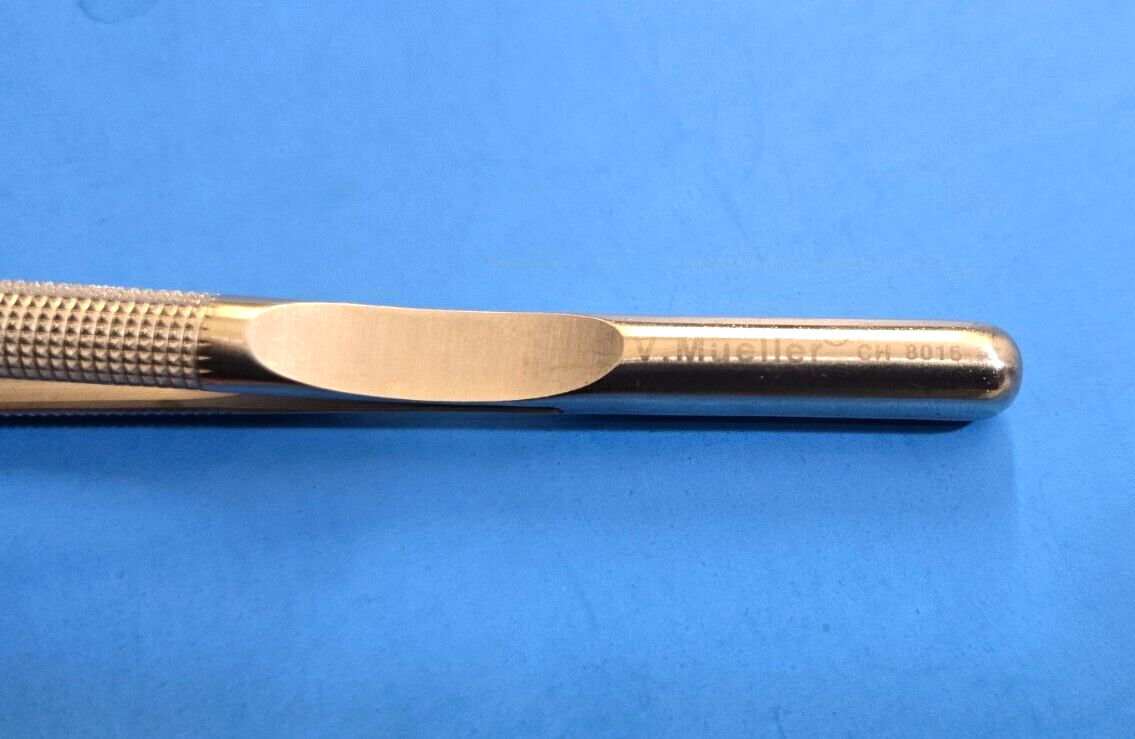 V.Mueller CH 8016 Surgical Neuro Spine Micro Tweezer Forceps 8″ Round Handle