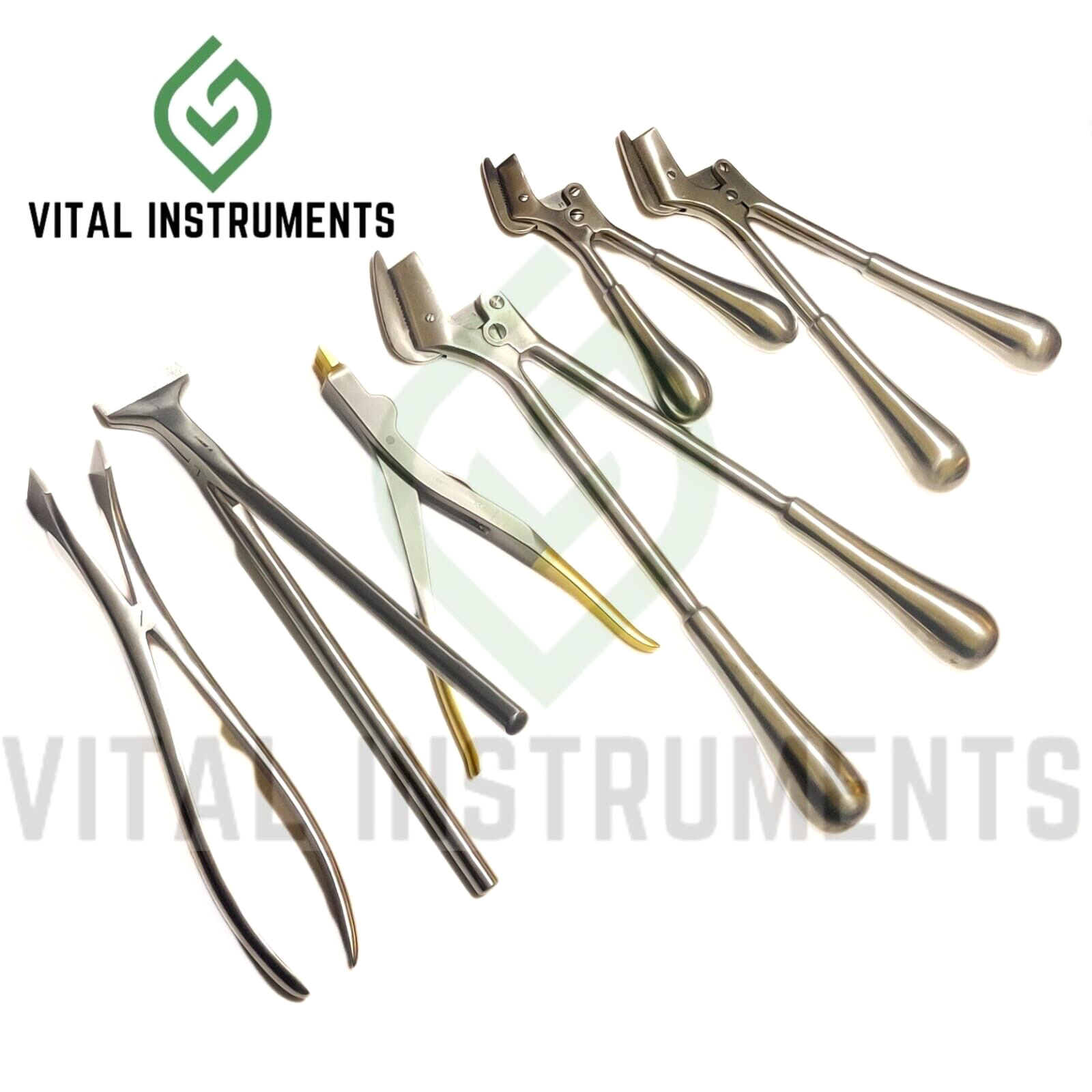Plaster & Cast Removal Set – 6 Tools Orthopedic Surgical Instruments StainlessCE