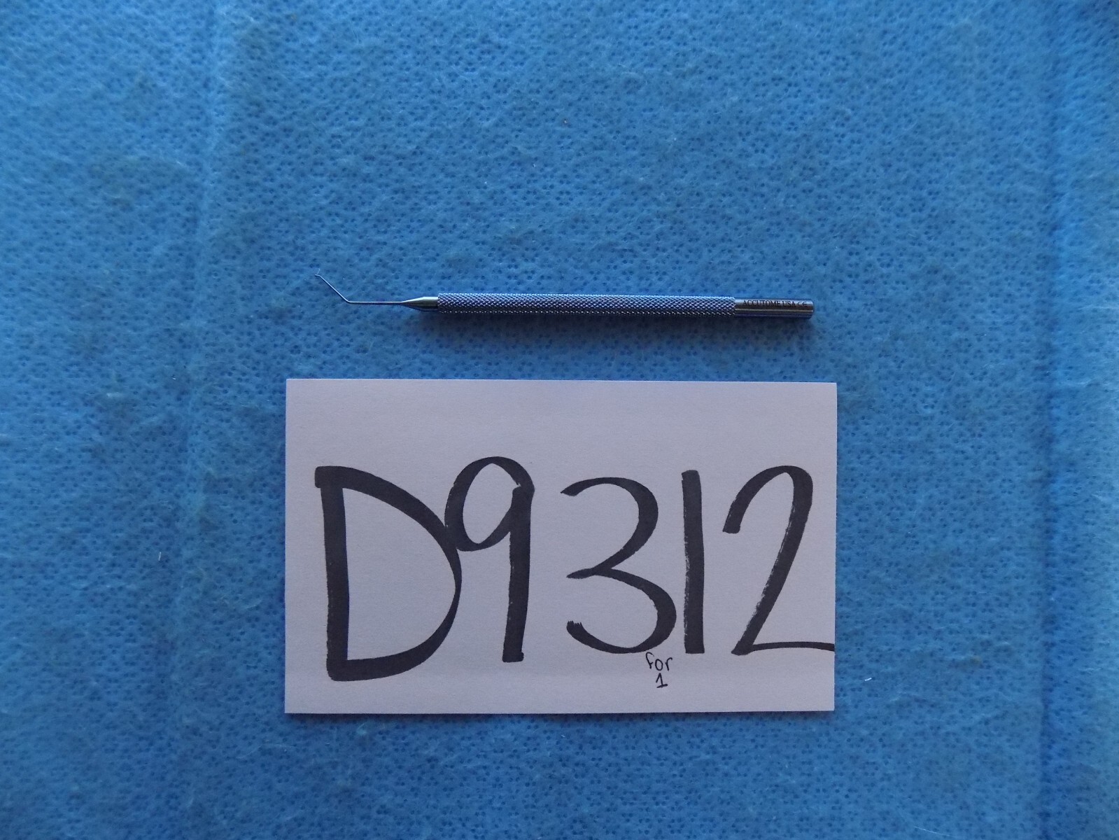D9312 Accutome 0.5mm Angled Tip Wand 11.5cm Length AH7105TC